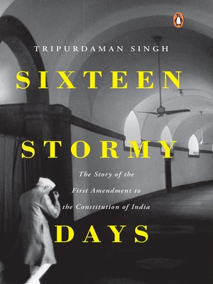 cover image of Sixteen Stormy Days